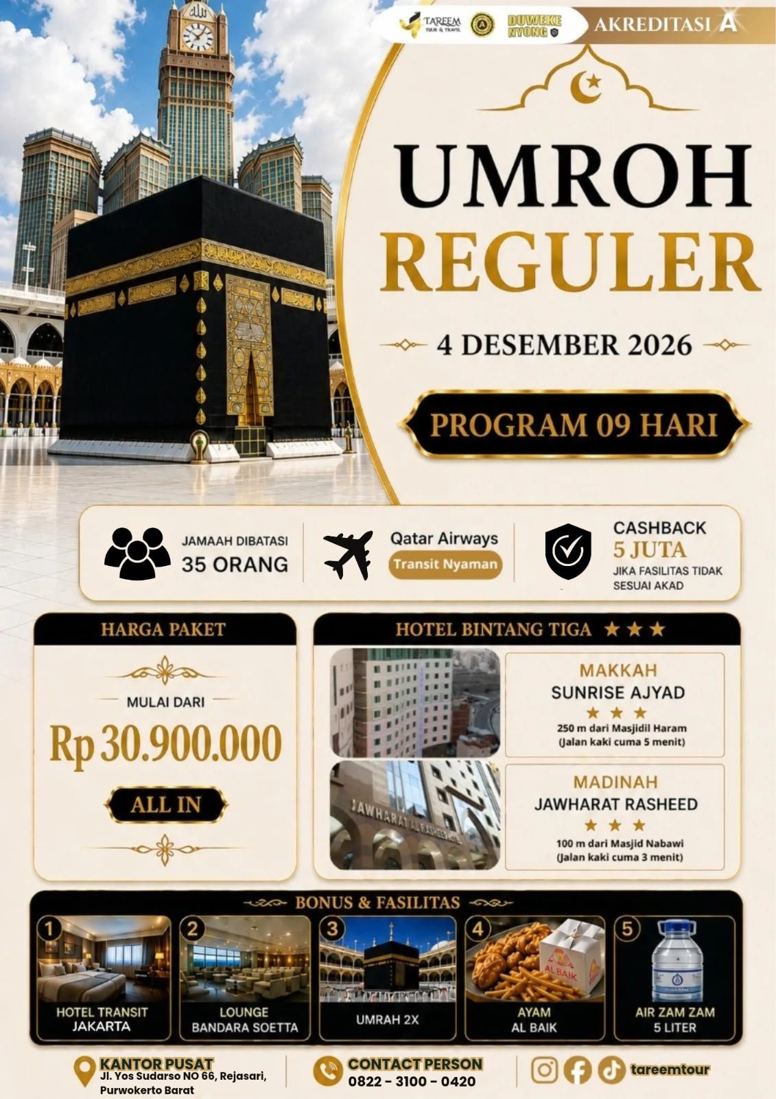 UMRAH AWAL DESEMBER